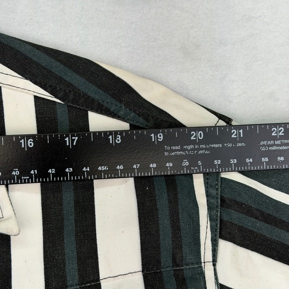 Vintage Wrangler Mens Brushpopper Long Sleeve Shirt 17 1/2 x 36 XL USA - Picture 6 of 11